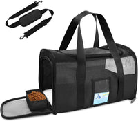 TSA-Approved Soft Pet Carrier — Airline-Ready for Cats & Small Dogs Up to 15 lbs