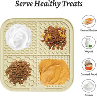 Lick Mat for Dogs & Cats (2-Pack) — Calm, Enrichment & Slow Feeding