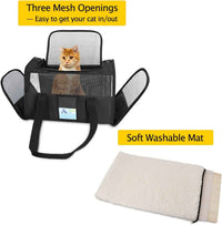 TSA-Approved Soft Pet Carrier — Airline-Ready for Cats & Small Dogs Up to 15 lbs