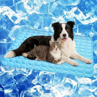 Dog & Cat Cooling Mat — Pressure-Activated, Washable & Non-Slip