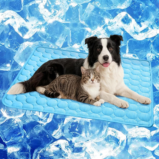 Arc-Chill Pet Cooling Mat for Dogs Cats, Washable Non-Slip Pad