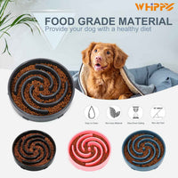 Large Slow Feeder Bowl for Dogs — Non-Slip Maze Design for Healthy Eating